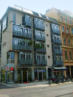 Gebäude in der Schendelgasse